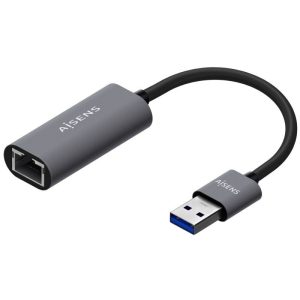 Adaptador USB 3.0 - RJ45 Aisens A106-0708/ 1000Mbps