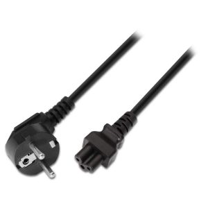 Cable Alimentaci?n Tr?bol Aisens A132-0172/ CEE(7-7) Macho - C5 Hembra/ Hasta 1500W/ 1.5m