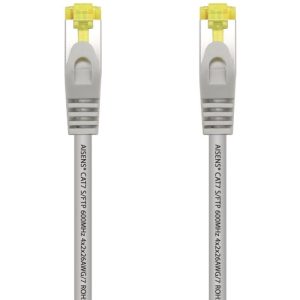 Cable de Red RJ45 S/FTP Aisens A146-0332 Cat.7/ 25cm/ Gris