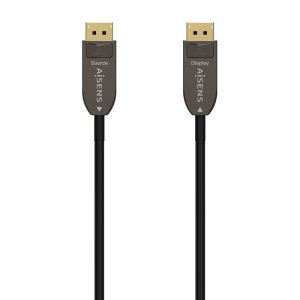 Cable DisplayPort 1.4 AOC 8K Aisens A155-0607/ DisplayPort Macho - DisplayPort Macho/ 15m/ Negro