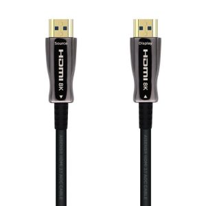 Cable HDMI 2.1 AOC 8K Aisens A153-0524/ HDMI Macho - HDMI Macho/ 100m/ Negro