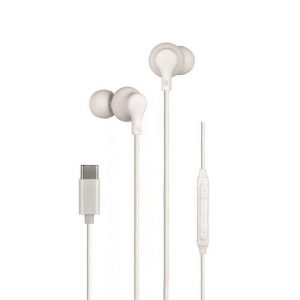 Auriculares Intrauditivos Daewoo DW2016/ con Micr?fono/ USB Tipo-C/ Blancos
