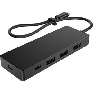 Docking USB Tipo-C HP G3/ 2xUSB/ 1xUSB Tipo-C/ 1xHDMI/ 1xUSB Tipo-C PD/ Negro