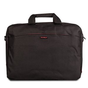 Malet?n Monray Enterprise para Port?tiles hasta 15.6'/ Negro/ Rojo