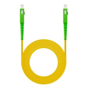 Cable de Fibra ?ptica G657A2 Nanocable 10.20.0000-100/ LSZH/ 100m/ Amarillo