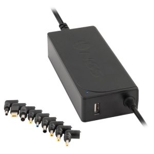 Cargador de Port?til NGS W-70W/ 70W/ Autom?tico/ 9 Conectores/ Voltaje 18.5-20V/ 1 USB