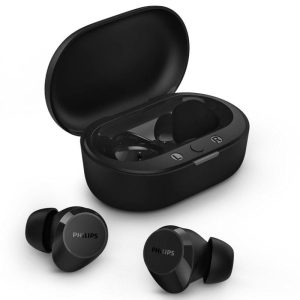 Auriculares Bluetooth Philips TAT1209 con estuche de carga/ Autonom?a 6h/ Negros