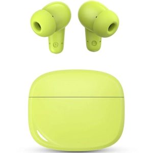 Auriculares Bluetooth SPC Boost Buds con estuche de carga/ Autonom?a 7.5h/ Verde Lima