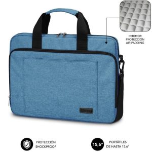 Mochila Subblim Air Padding Laptop Bag para Port?tiles hasta 15.6'/ Azul
