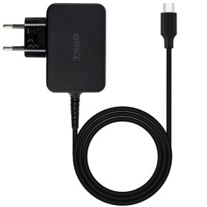 Cargador de Port?til GaN TooQ TQLC-USBCGAN45PD USB Tipo-C/ 45W/ Autom?tico/ Voltaje 5-20V