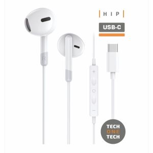 Auriculares Intrauditivos Tech One Tech earTECH TEC1301/ con Micr?fono/ USB Tipo-C/ Blancos