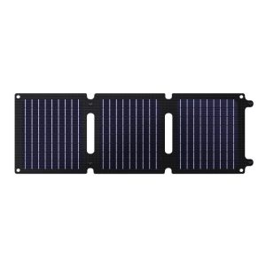 Panel Solar Port?til Trust Zuny/ 1xUSB Tipo-C/ 1xUSB/ 20W
