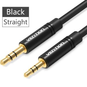 Cable Est?reo Vention BALBH/ Jack 3.5 Macho - Jack 2.5 Hembra/ 2m/ Negro