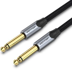 Cable Est?reo Vention BASHG/ Jack 6.5 Macho - Jack 6.5 Macho/ 1.5m/ Gris