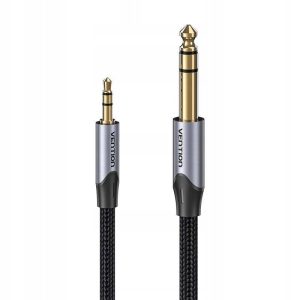 Cable Est?reo Vention BAUHG/ Jack 3.5 Macho - Jack 6.3 Macho/ 1.5m/ Gris