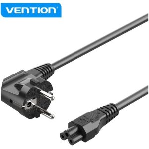 Cable de Alimentaci?n Vention ZCKBAC/ IEC C5 Hembra - CEE7 Macho/ 1.8m/ Negro